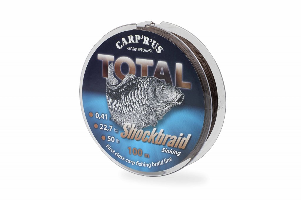 Total Shockbraid - pletená šnúra, Hrúbka: 0,41mm