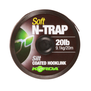 Korda Náväzcová Šnúrka N-Trap Soft Slit 20 m, Hrúbka: 20lb