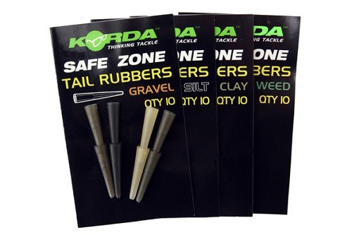 Korda Gumový Prevlek Na Záves Tail Rubbers 10 ks, Farba: Silt Čierna