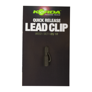 Korda Závesky Quick Release Lead Clips 10 ks Tmavé