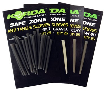 Korda Prevleky Proti Zamotaniu Anti Tangle Hooklink Sleeve 25 ks, Farba: Piesková