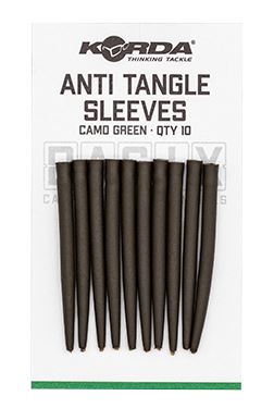 Korda Prevleky Basix Anti Tangle Sleeves Camo Green