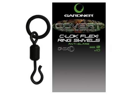 Gardner c-lock flexi ring swivels size 12 10ks