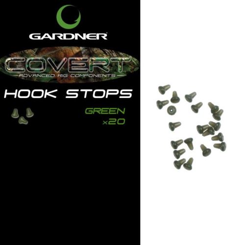 Gardner Zarážka Zvonová Covert Hook Stops Bahno 20ks