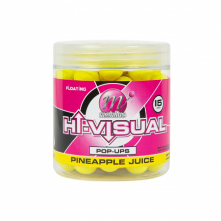 Mainline Hi-Visual 15mm Pineapple Juice Pop-Up 250ml