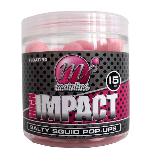 Mainline High Impact 15mm SALTY SQUID Pop-Up 250ml