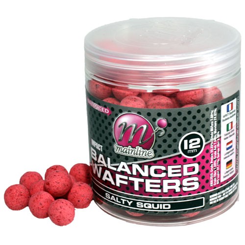 Mainline Wafters 12mm - SALTY SQUID 250ml