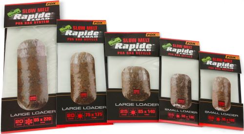 Fox Náhradné PVA Sáčky Edges Rapide Refills Slow Melt 60x130 25ks