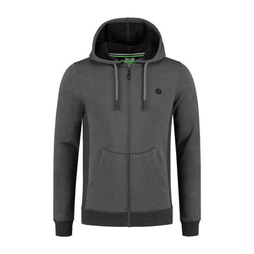 Korda Mikina LE Charcoal Zip Hoodie , Veľkosť: L