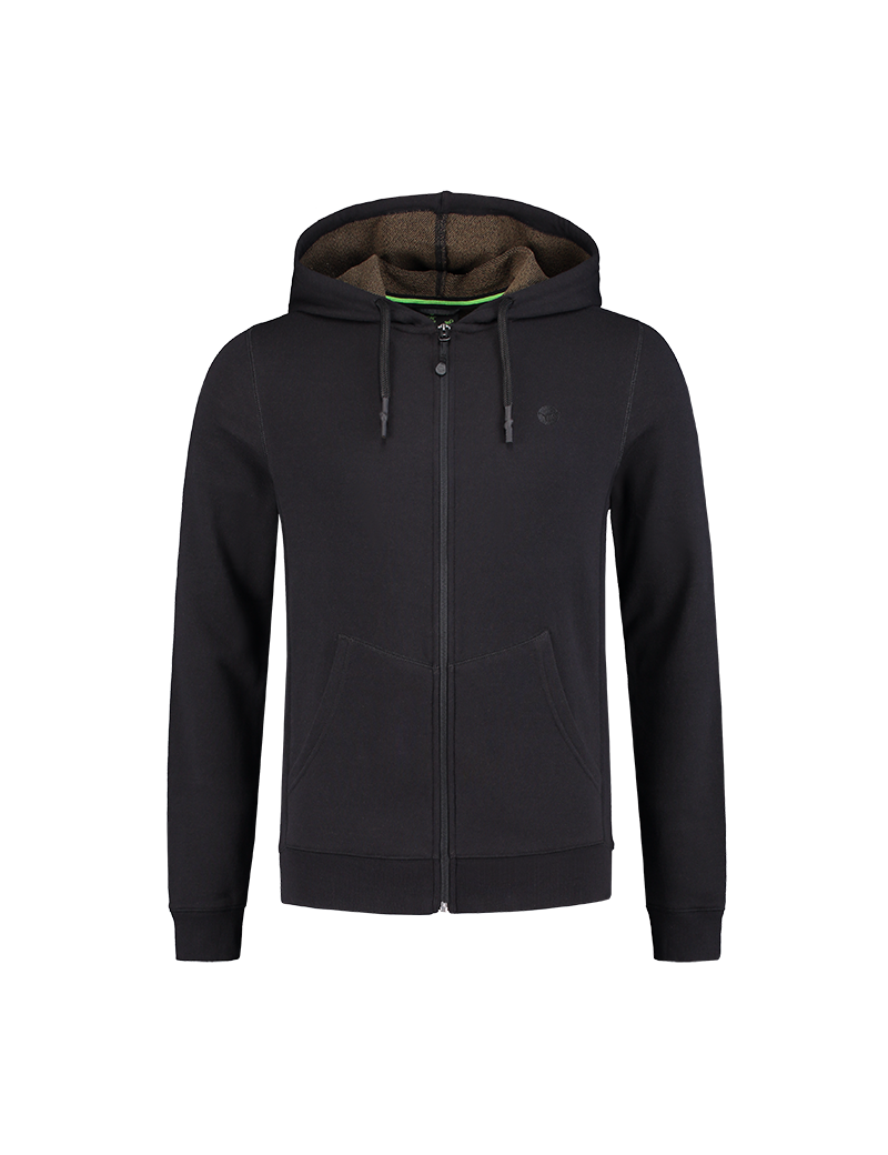 Korda Mikina DRYKORE BLACK Zip HOODIE, Veľkosť: XL