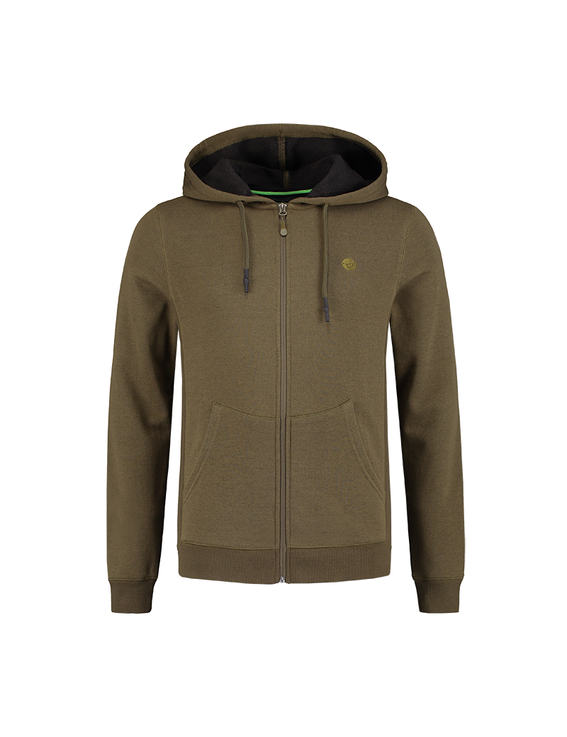 Korda Mikina DRYKORE OLIVE Zip HOODIE, Veľkosť: XL