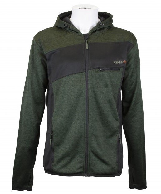 Trakker Mikina Marl Fleece Back Hoody, Veľkosť: XXL