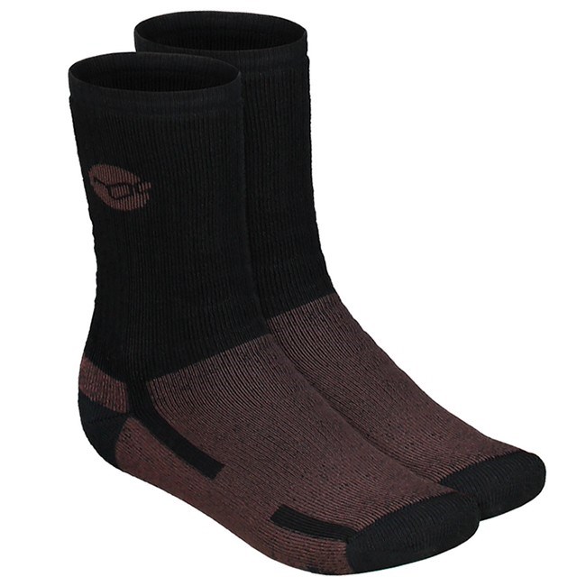 Korda Ponožky Kore Merino Wool Sock Black, Veľkosť: 41-43