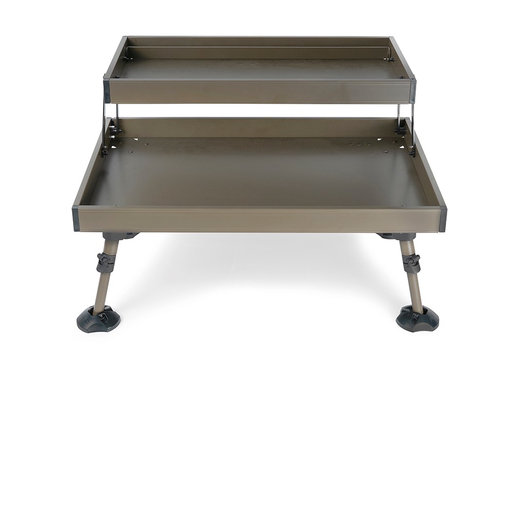 Avid Carp Stolík Double Decker Bivakovací Stôl