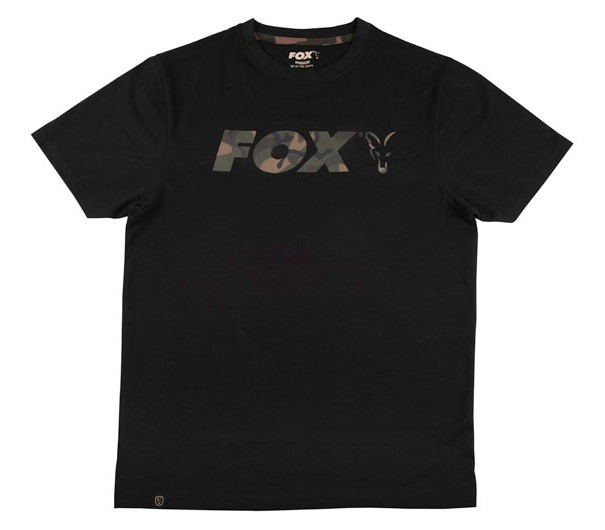 Fox Black Camo Tričko, Veľkosť: M