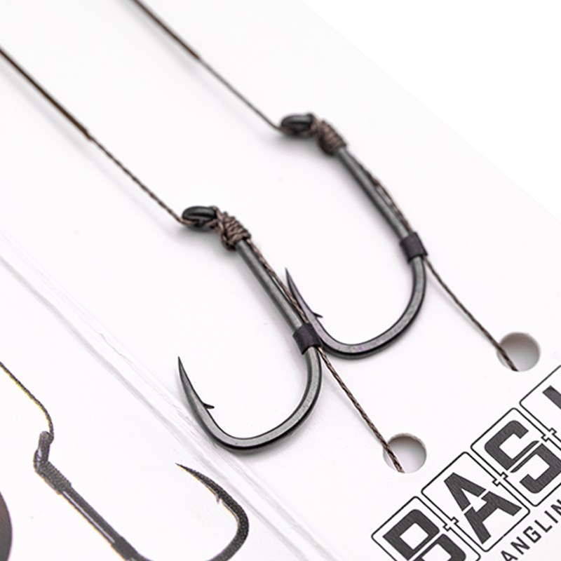 Korda Návazce Basix Hair Rigs Wide Gape 2 ks veľkosť 4